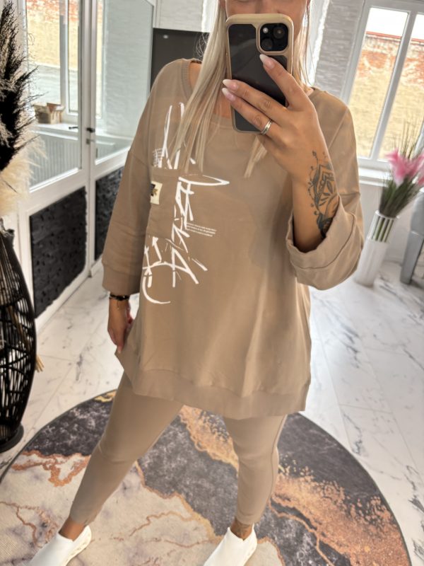 Megi Sweatshirt Cappuccino Larissa XL (40-44) 2XL (42-46) #1060 – Bild 2