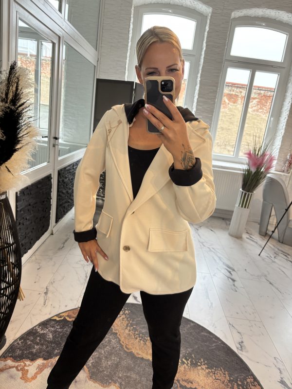 Super Soft Blazer Eierschale one Size 38-42 #1095 – Bild 2