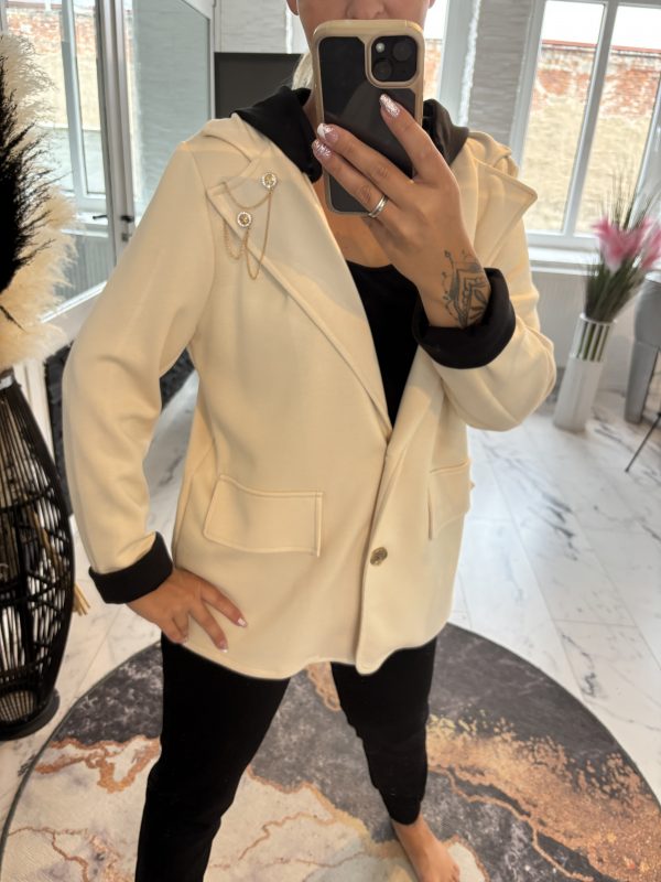 Super Soft Blazer Eierschale one Size 38-42 #1095 – Bild 3