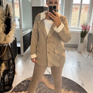Super Soft Blazer Schlamm one Size 38-42 #1014