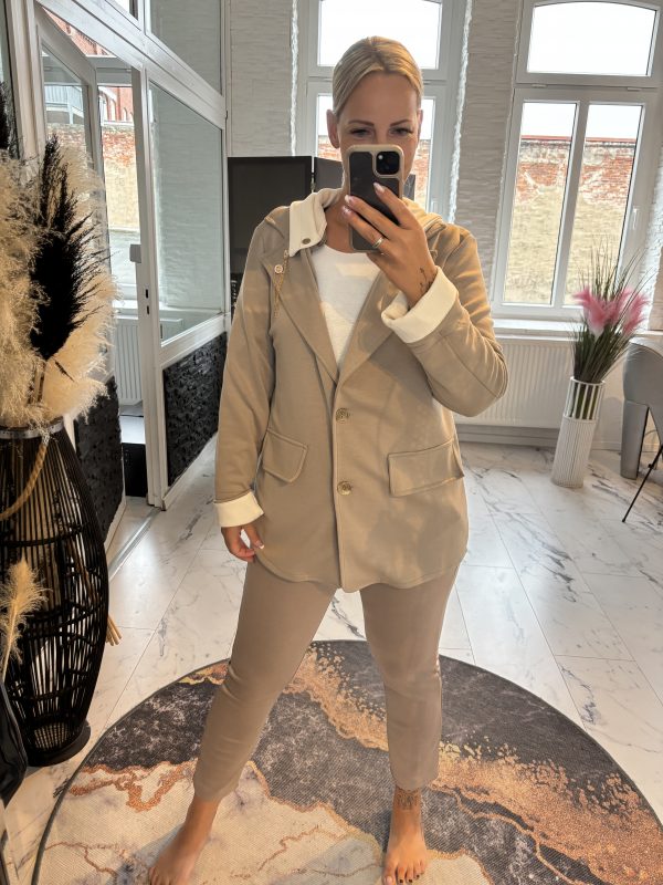 Super Soft Blazer Schlamm one Size 38-42 #1014