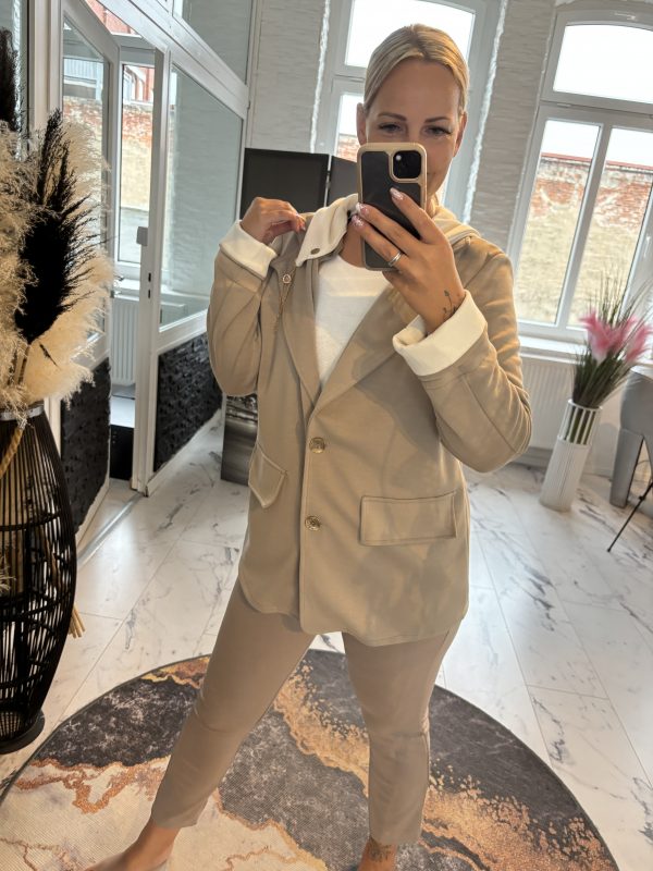 Super Soft Blazer Schlamm one Size 38-42 #1014 – Bild 2