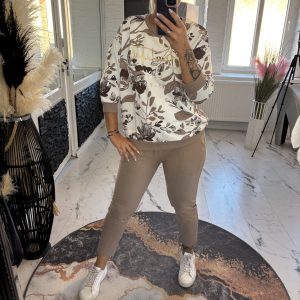 Megi Pulli Cappuccino Flower S/M 38-42 L/XL 40-44 #1130