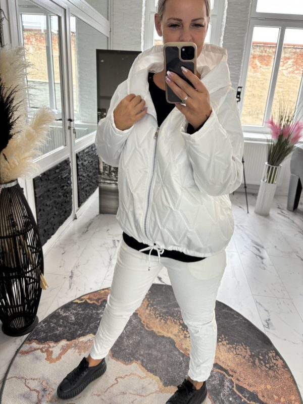 Übergangsjacke Jo-Jo Weiß one Size 40-44  #1106 – Bild 5