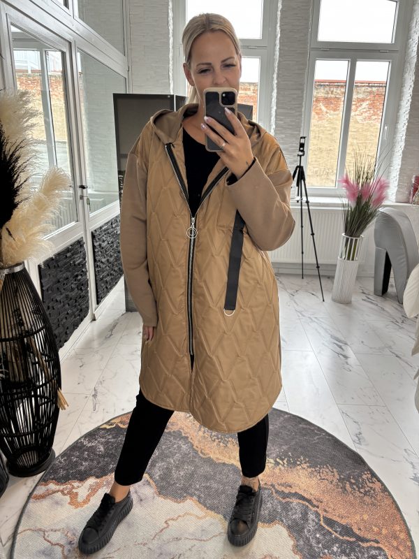 Leichte Jacke Two Tone Cappuccino one Size 42-46 # 1123 – Bild 2