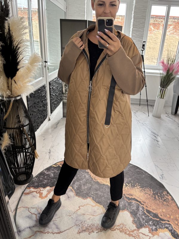 Leichte Jacke Two Tone Cappuccino one Size 42-46 # 1123 – Bild 5