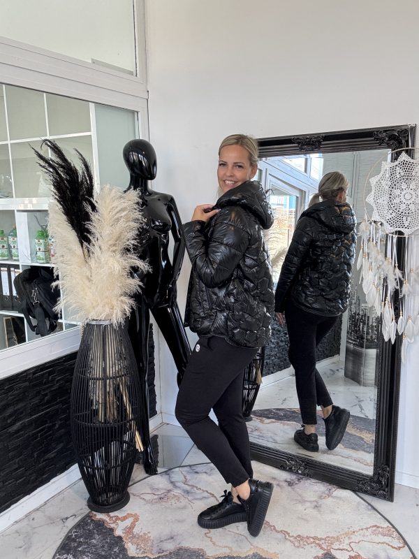 Übergangsjacke Pia Schwarz S M L XL XXL ( Größe in der Produktbeschreibung beachten ) – Bild 2