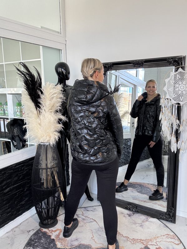 Übergangsjacke Pia Schwarz S M L XL XXL ( Größe in der Produktbeschreibung beachten ) – Bild 3