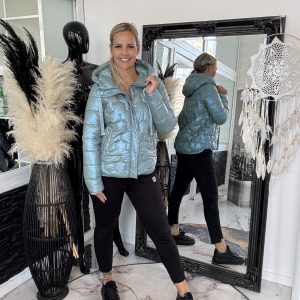 Übergangsjacke Pia Eisblau S M L XL XXL ( Größe in der Produktbeschreibung beachten )