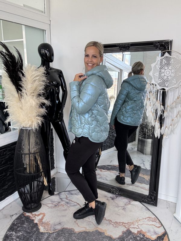 Übergangsjacke Pia Eisblau S M L XL XXL ( Größe in der Produktbeschreibung beachten ) – Bild 2