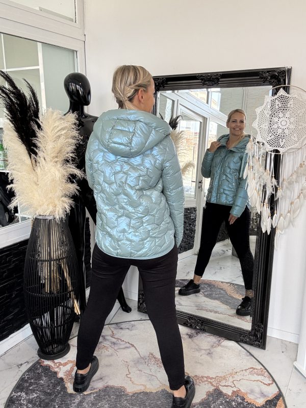 Übergangsjacke Pia Eisblau S M L XL XXL ( Größe in der Produktbeschreibung beachten ) – Bild 3