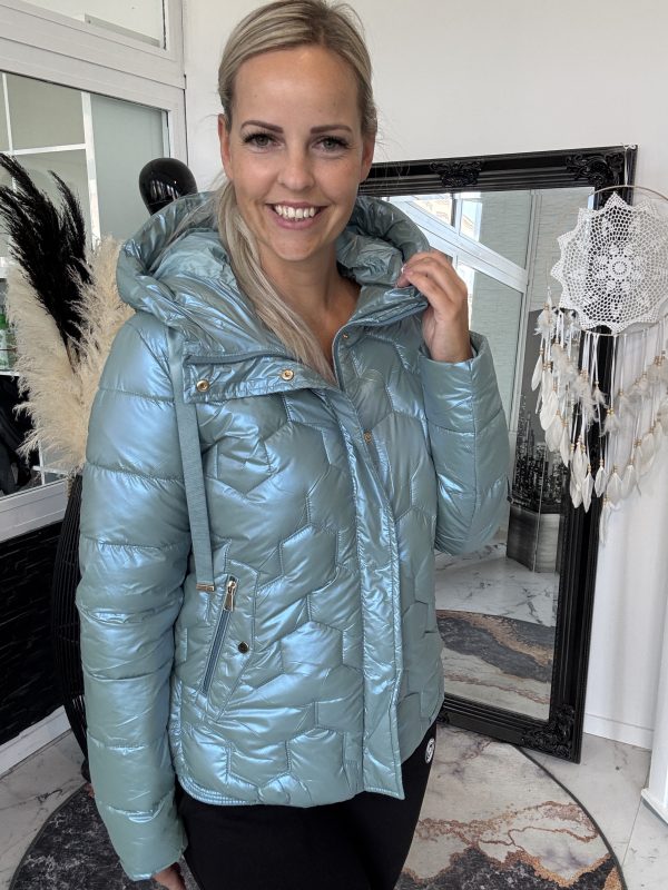 Übergangsjacke Pia Eisblau S M L XL XXL ( Größe in der Produktbeschreibung beachten ) – Bild 5