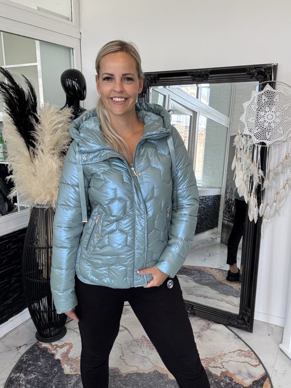 Übergangsjacke Pia Eisblau S M L XL XXL ( Größe in der Produktbeschreibung beachten ) – Bild 6