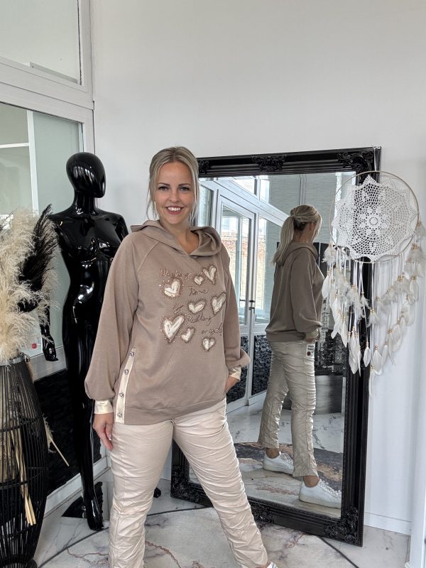 Super Soft Pulli Herz one Size 38-42  #1071 – Bild 13