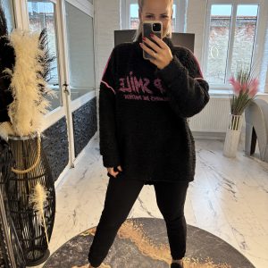 Bouclé Keep Smile Longpulli one Size 38-44/46 #1098