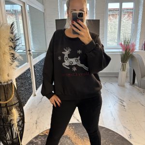 Super Soft Rentier Pulli one Size 38-44 #1073