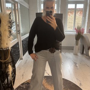 Hose im Marlene Style grau one SIZE 38-42 #1090