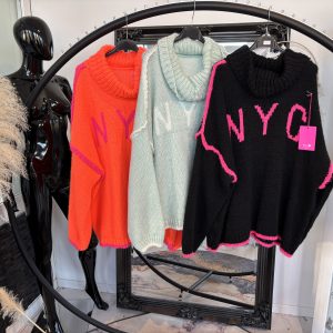 Strickpulli NYC one Size 38-44  # 1087