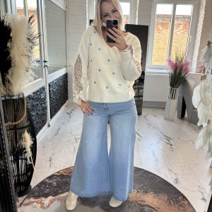 Sexy Woman Jeans Culotte  M L  (fällt knackig aus ) #1011