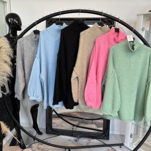 Uni Strickpulli one Size 38-46 oversize Schnitt # 1101