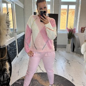 Karo Strickpulli Candy Pink one Size 38-42 #1144