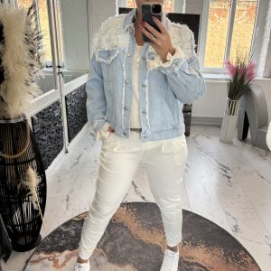 Sexy Woman Jeansjacke one Size 38-42  #1147