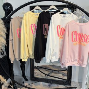 Super Soft Choose Sweatshirt one Size 38-42/44 #1020