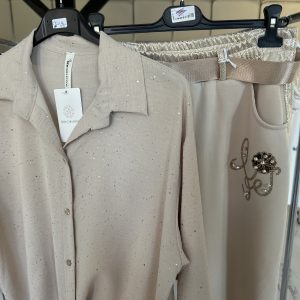 Ilka 2 Teile+ longshirt natur