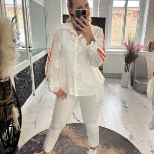 Funky Bluse Orange 36-42 # 1046