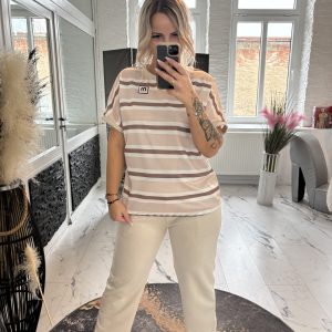 Zweiteiler Strips natur 38-42/44  #1081