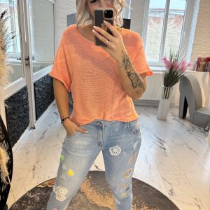 Sexy Woman Jeans Love 7/8 lang (fällt normals aus ) #1118