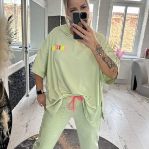 Chicago Shirt Lindgrün one Size 38-46 #