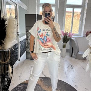 MotivShirt Schmetterlinge one Size 38-44 #1132