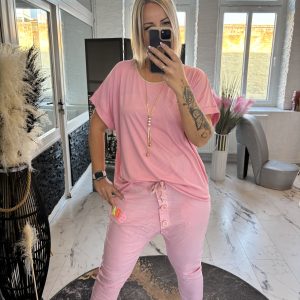 Haremshose SOHO rosa one SIZE 38-44 #1077