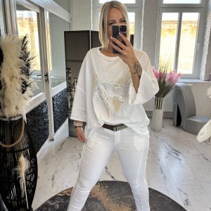 Angel Shirt weiß one Size 42-46 #1145