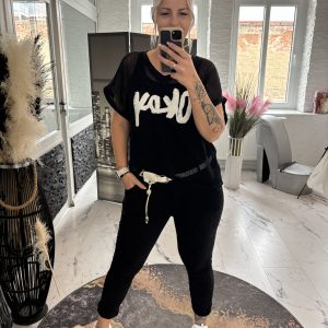 Netzshirt Okay Schwarz one Size 38-42/44 #1016