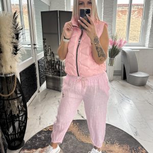 Polly Cropped Weste Candy Pink one Size 36-40 #