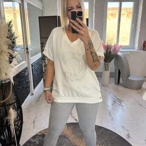 Butterstoff CC Shirt ecru one Size 38-42 #1105