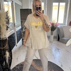 T-Shirt Lieblingsmensch Natur one Size 38-42 #1092