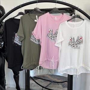 Butterstoff Sneaker Shirt one Size 38-44 #1026