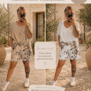 Flower Shorts one SIZE 38-44 #1058
