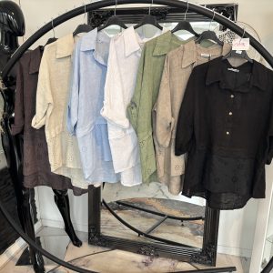 Leinen Shirt Lulu one Size 38-42 #1148