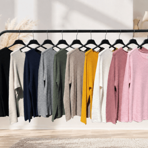 Basic Feinstrick Pulli one Size 36-42  # 1028