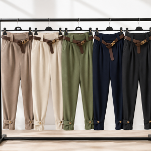 Butterstoffhose Gina Knöchellang one SIZE 38-42/44 #1213