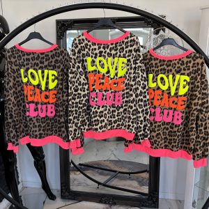 Sweatshirt Leo Love one Size 38-44 # 1043