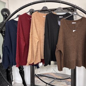 V-Strickpulli Bibi one Size 38-44/46  # 1154