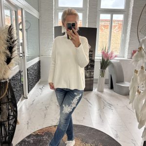 Sexy Woman Jeans White S M L #1148